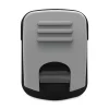 Advantus Grip-A-Clip 0.13 in. Jaw Capacity Magnetic/Adhesive Clips - Gray (10/Box)