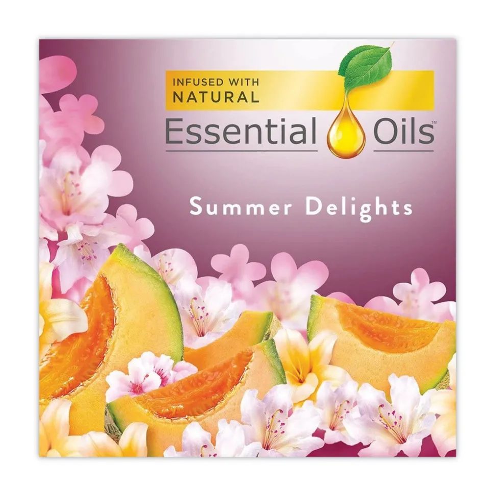 Air Wick 62338-91112 0.67 oz. Scented Oil Refills - Summer Delights (6/Carton)