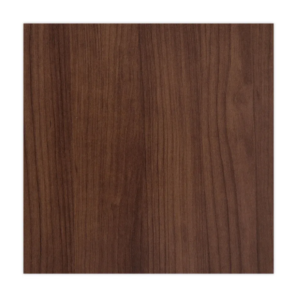 Alera Industrial Series 47.25 in. x 23.63 in. x 29.5 in. Table Desk - Modern Walnut