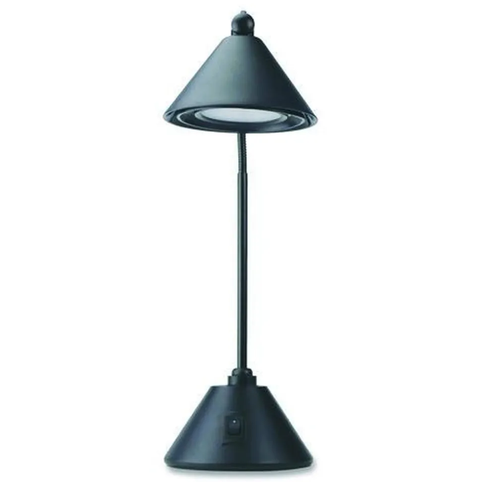 Alera 5.38 in. W x 9.88 in. D x 17 in. H LED Task Lamp - Black