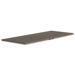 Alera 60 in. x 29 in. Seville Rectangular Training Table Top - Walnut