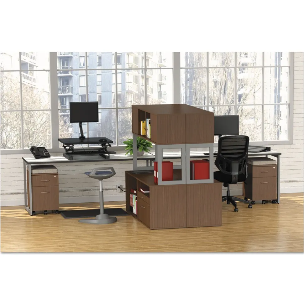 Alera 14.88 in. x 19.13 in. x 2.13 in. Pedestal File Seat Cushion - Tan Quartz