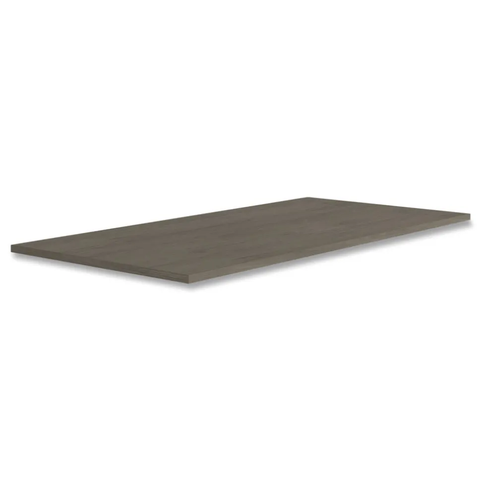 Alera 96 in. x 48 in. x 1.5 in. Seville Rectangular Conference Table Top - Walnut