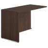 Alera 48 in. x 24 in. x 29 in. Seville Series Reversible Return Shell - Mahogany