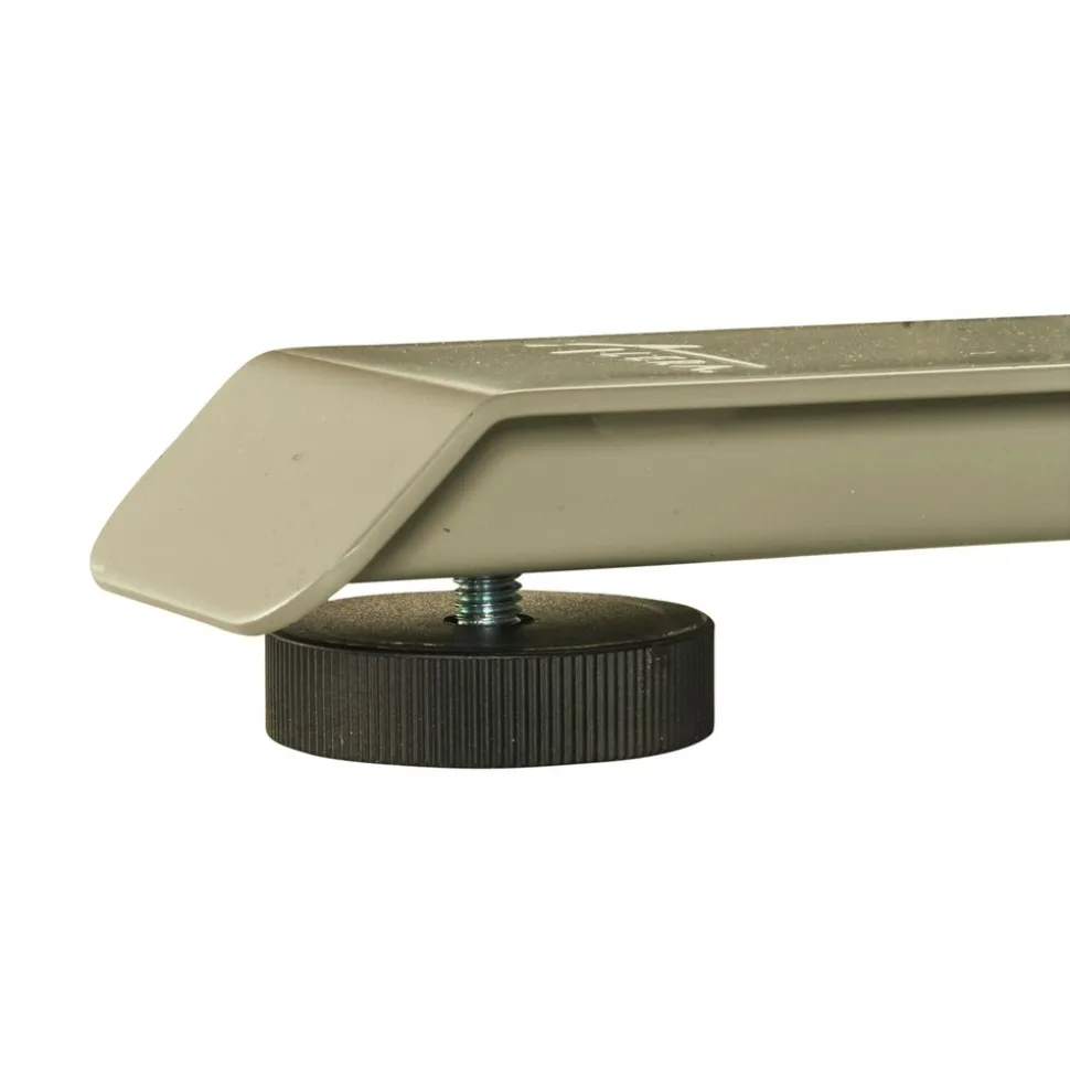Alera 2-Stage 27.5 in - 47.25 in. High Corded Electric Adjustable Table Base - Gray