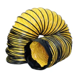 Americ 12 in. x 15 ft. Flexible Standard Ducting with Cuff and Buckle Ends