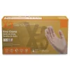 Ammex 3 mil Industrial Powder-Free Vinyl Gloves - Medium, Clear (1000/Carton)