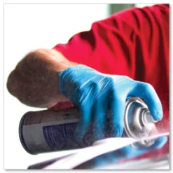 Ammex 3 mil Industrial Powder-Free Nitrile Gloves - Small, Blue (1000/Carton)