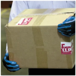 Ansell 230 mm Length G40 Foam Nitrile Coated Gloves - Medium/Size 8, Blue (12 Pairs/Pack)
