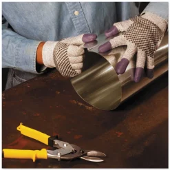 Ansell 220 mm Length G60 PURPLE NITRILE Cut Resistant Glove - Small/Size 7, Blue/White (12/Carton)