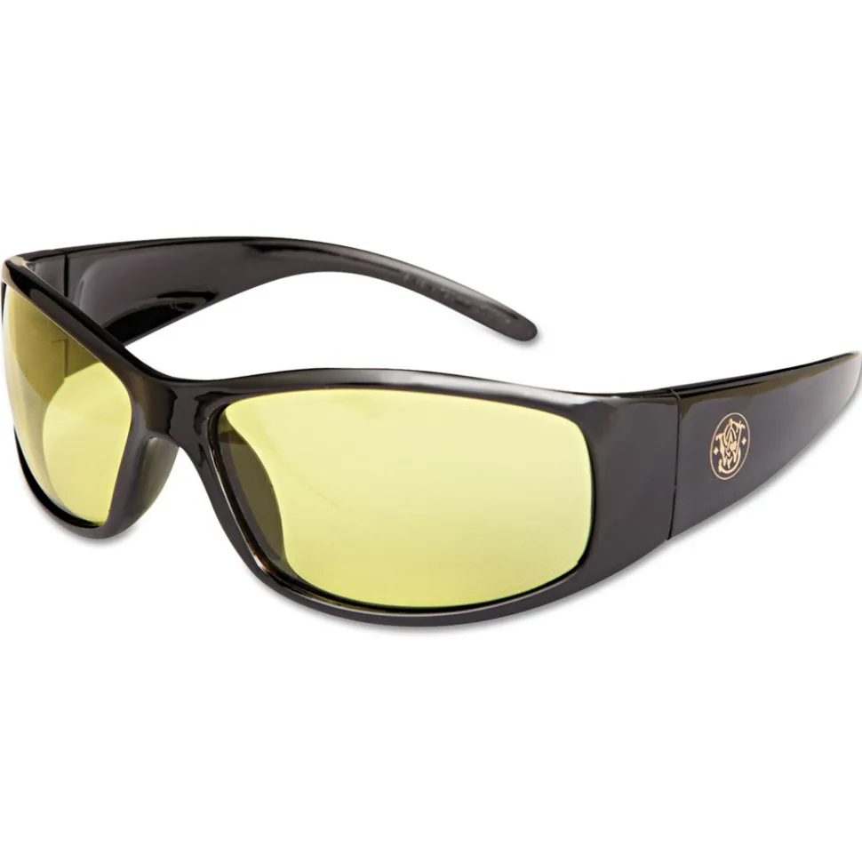 Ansell Elite Safety Glasses - Amber Anti-Fog Lens