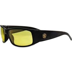 Ansell Elite Safety Glasses - Amber Anti-Fog Lens