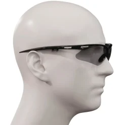 Ansell V30 Nemesis VL Safety Glasses - Black Frame/Smoke Lens (12/Carton)