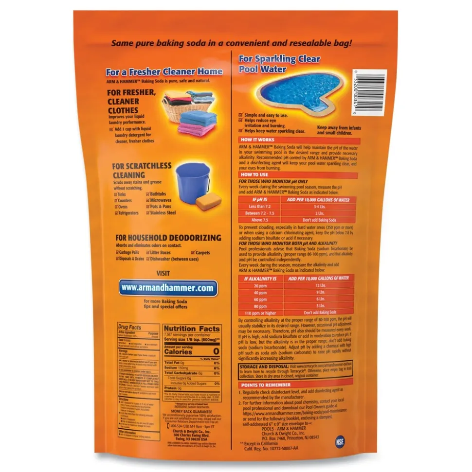Arm & Hammer 10.8 lbs. Bag Baking Soda (4/Carton)