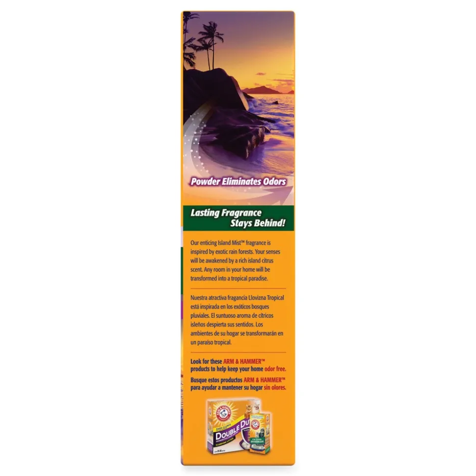 Arm & Hammer 30 oz. Box Fresh Scentsations Carpet Odor Eliminator - Island Mist (6/Carton)