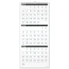 AT-A-GLANCE 15-Month: Dec 2025 to Feb 2027 Three-Month Reference 12 in. x 27 in. Contemporary Artwork/Formatting Wall Calendar - White Sheets