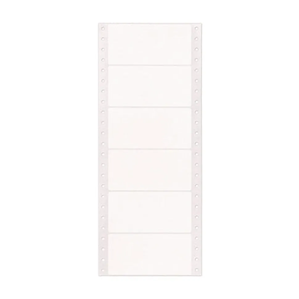 Avery 1.94 in. x 4 in. Pin-Fed/Dot Matrix Printer Mailing Labels - White (5000/Box)