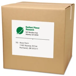 Avery 8.5 in. x 11 in. Shipping Labels-Bulk Packs for Inkjet/Laser Printers - White (250/Box)