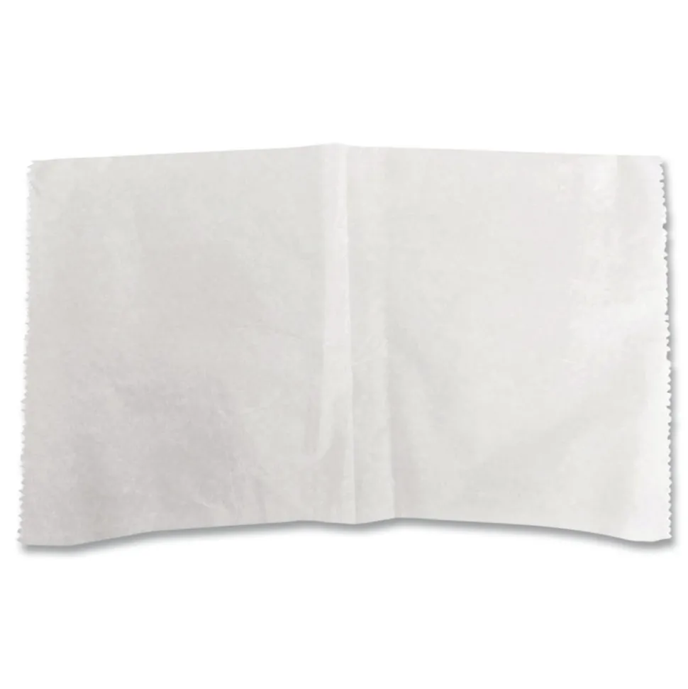 Bagcraft MarketWax 8 in. x 10.75 in. Interfolded Dry Wax Deli Paper - White (500/Box, 12 Boxes/Carton)