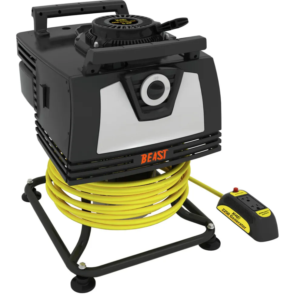 BEAST G2250BM21 5 HP 2250 Watt 140cc Non-CARB Compliant Portable Generator with 25 ft. Heavy Duty Cord