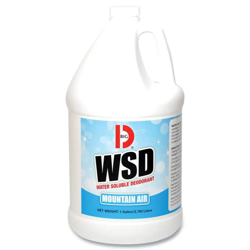 Big D Industries 1-Gal. Water-Soluble Deodorant - Mountain Air (4/Carton)