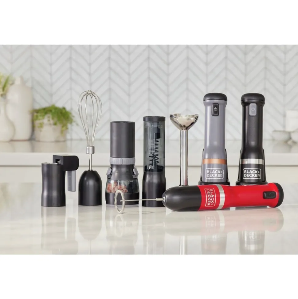Black & Decker kitchen wand Cordless Blender 6-in-1 Kitchen Multi-Tool - Grey