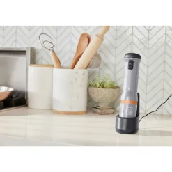 Black & Decker kitchen wand Cordless Blender 3-in-1 Kitchen Multi-Tool - Grey