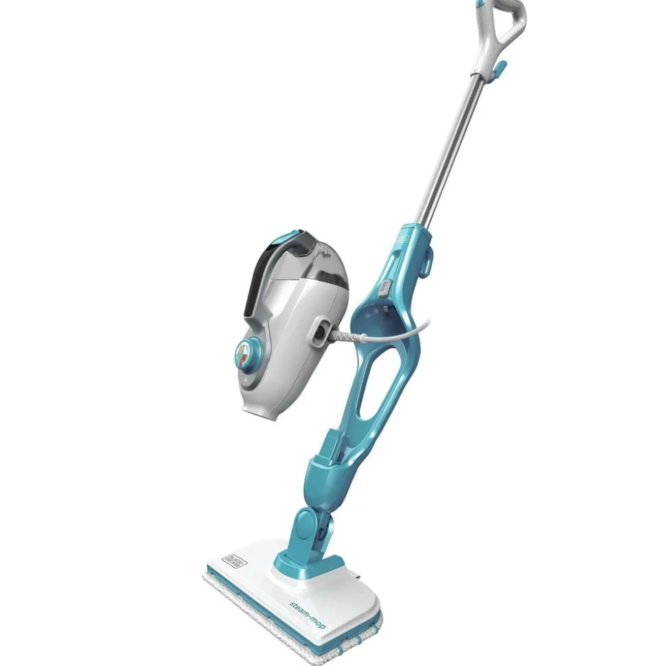 Black & Decker 120V Complete Steam Cleaning Solution 7-in-1 Cordless Steam Mop plus Glove