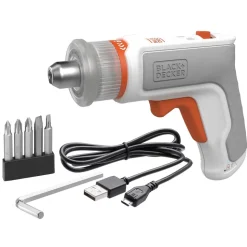 Black & Decker 4V MAX Cordless Screwdriver with 2 in. Assorted Bits