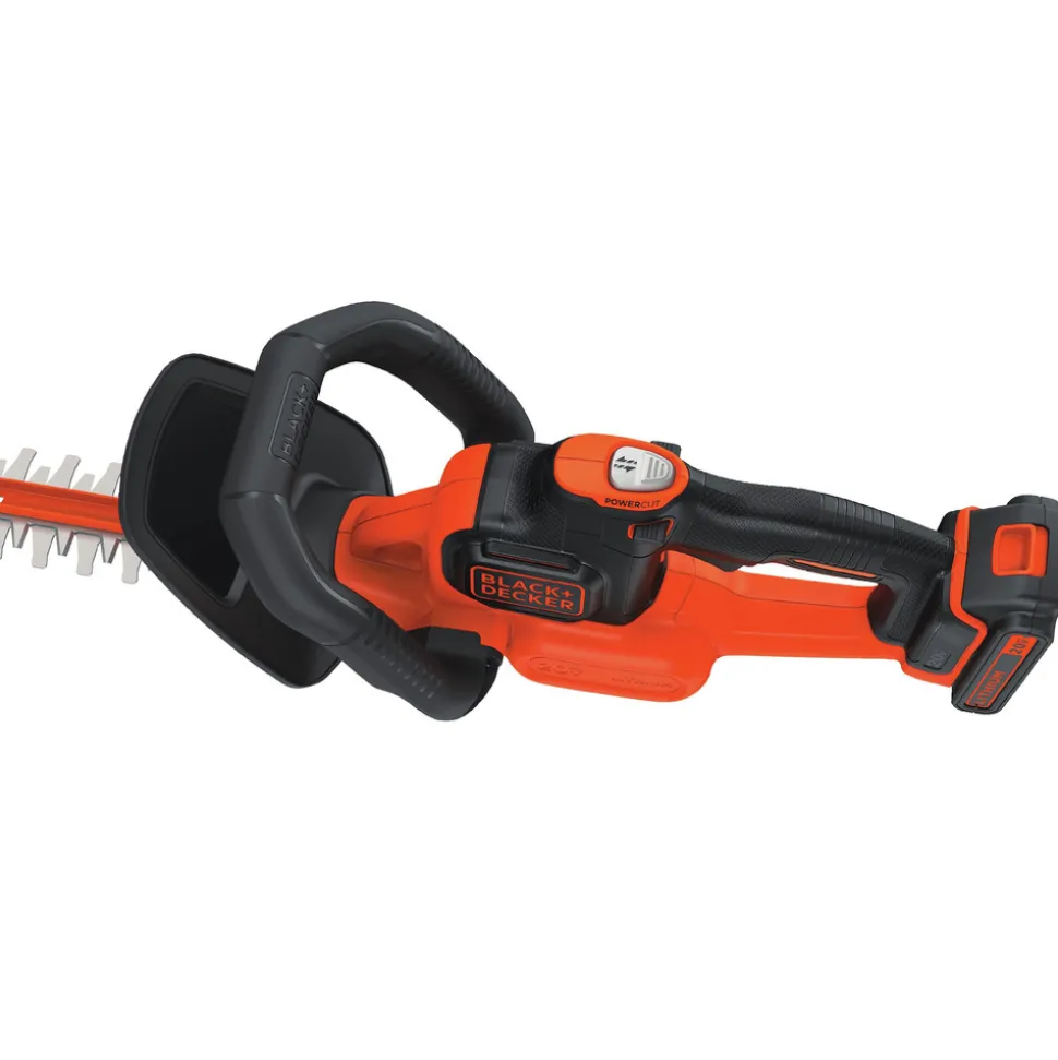 Black & Decker 20V MAX POWERCUT Lithium-Ion 22 in. Cordless Hedge Trimmer Kit (1.5 Ah)