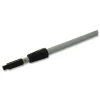 Boardwalk Aluminum Extension Pole, 96-in, Silver/Black