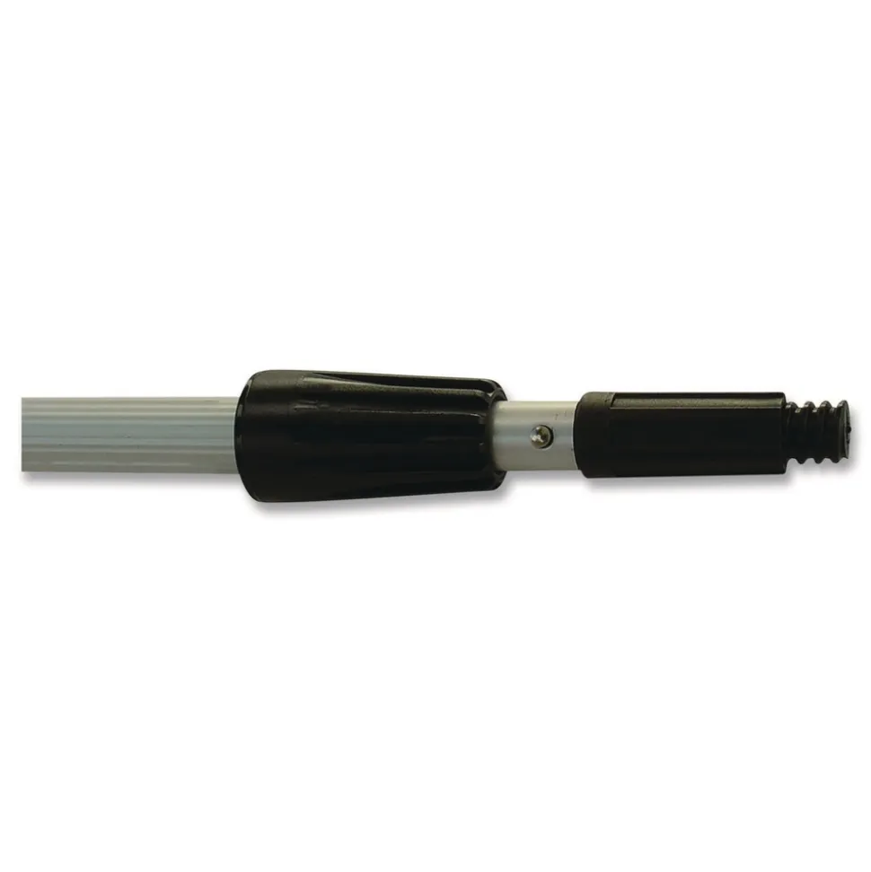 Boardwalk Aluminum Extension Pole, 96-in, Silver/Black