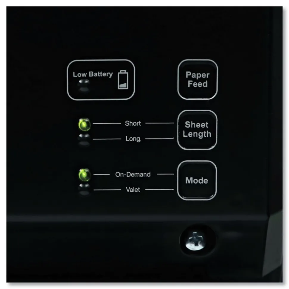 Boardwalk BWK33GREEN 12.31 in. x 9.31 in. x 15.94 in. Xtra Electronic Hand Towel Dispenser - Black (1-Carton)