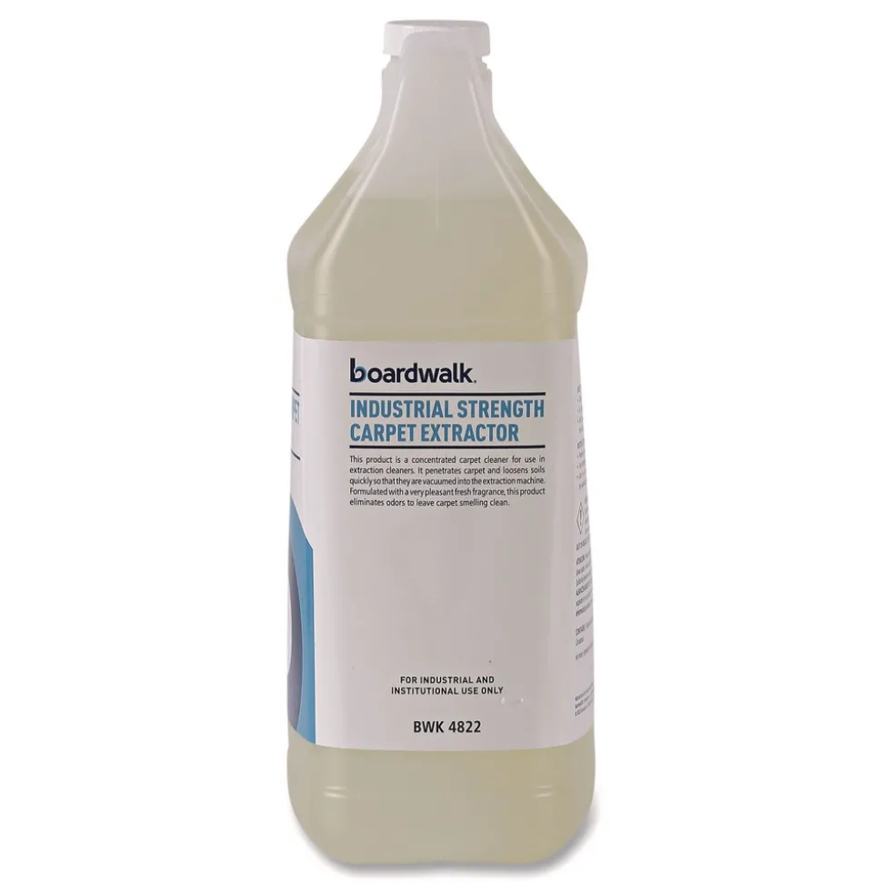 Boardwalk 1 Gallon Bottle Clean Scent Industrial Strength Carpet Extractor