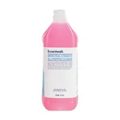 Boardwalk 1 Gallon Bottle Unscented Industrial Strength Glass Cleaner (4/Carton)