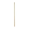 Boardwalk Heavy-Duty Threaded End Lacquered Hardwood 1.13 in. Diameter x 60 in. Broom Handle - Natural