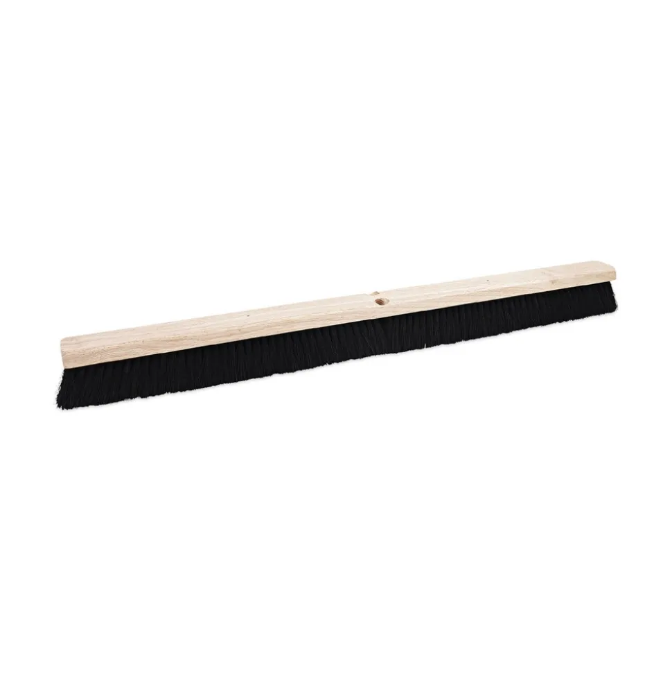 Boardwalk 2.5 in. Black Tampico Fiber Bristles 36 in. Brush Floor Brush Head