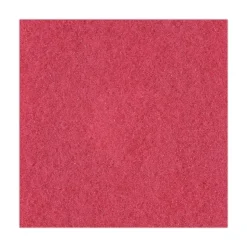 Boardwalk 16 in. Diameter Buffing Floor Pads - Red (5/Carton)