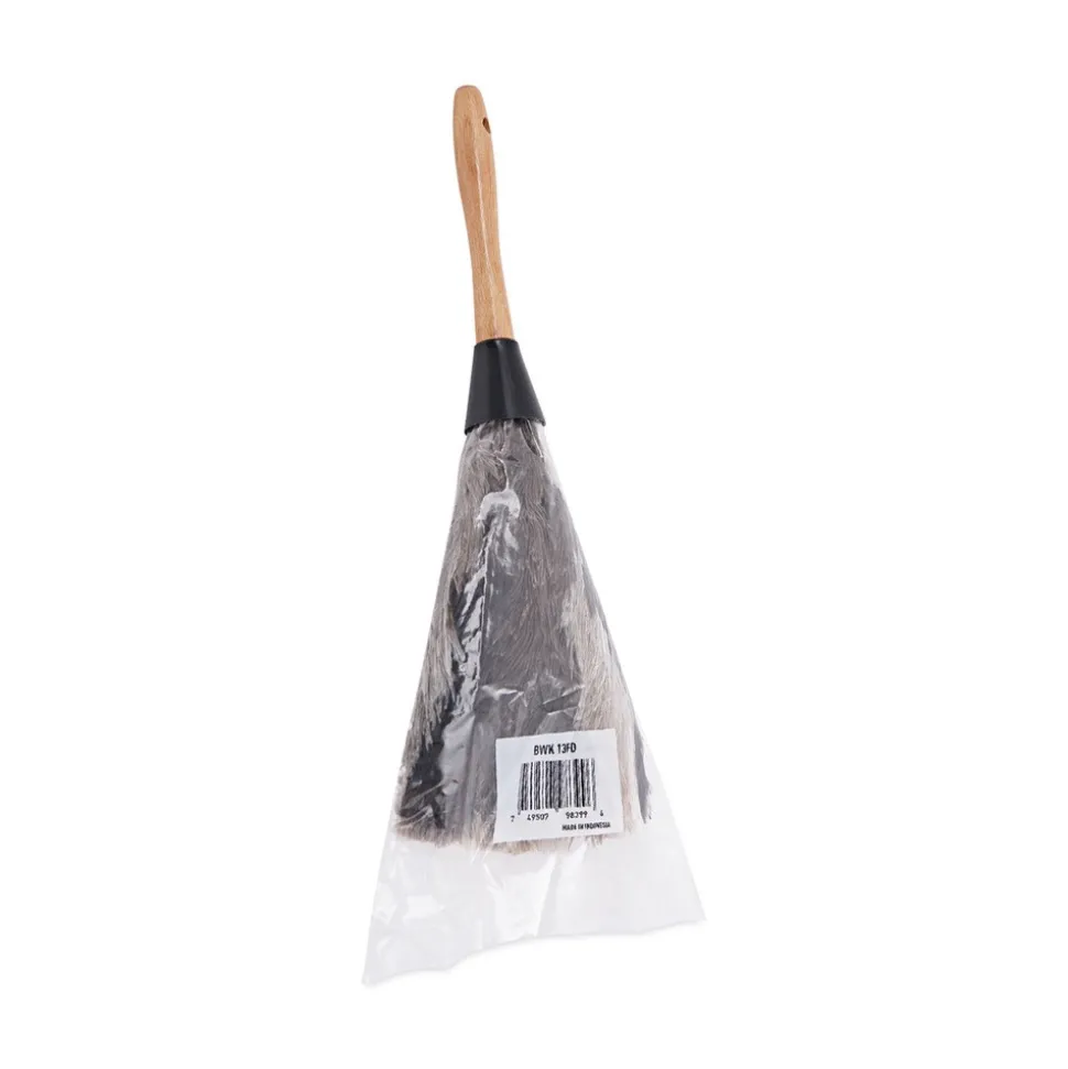 Boardwalk 7 in. Handle Professional Ostrich Feather Duster