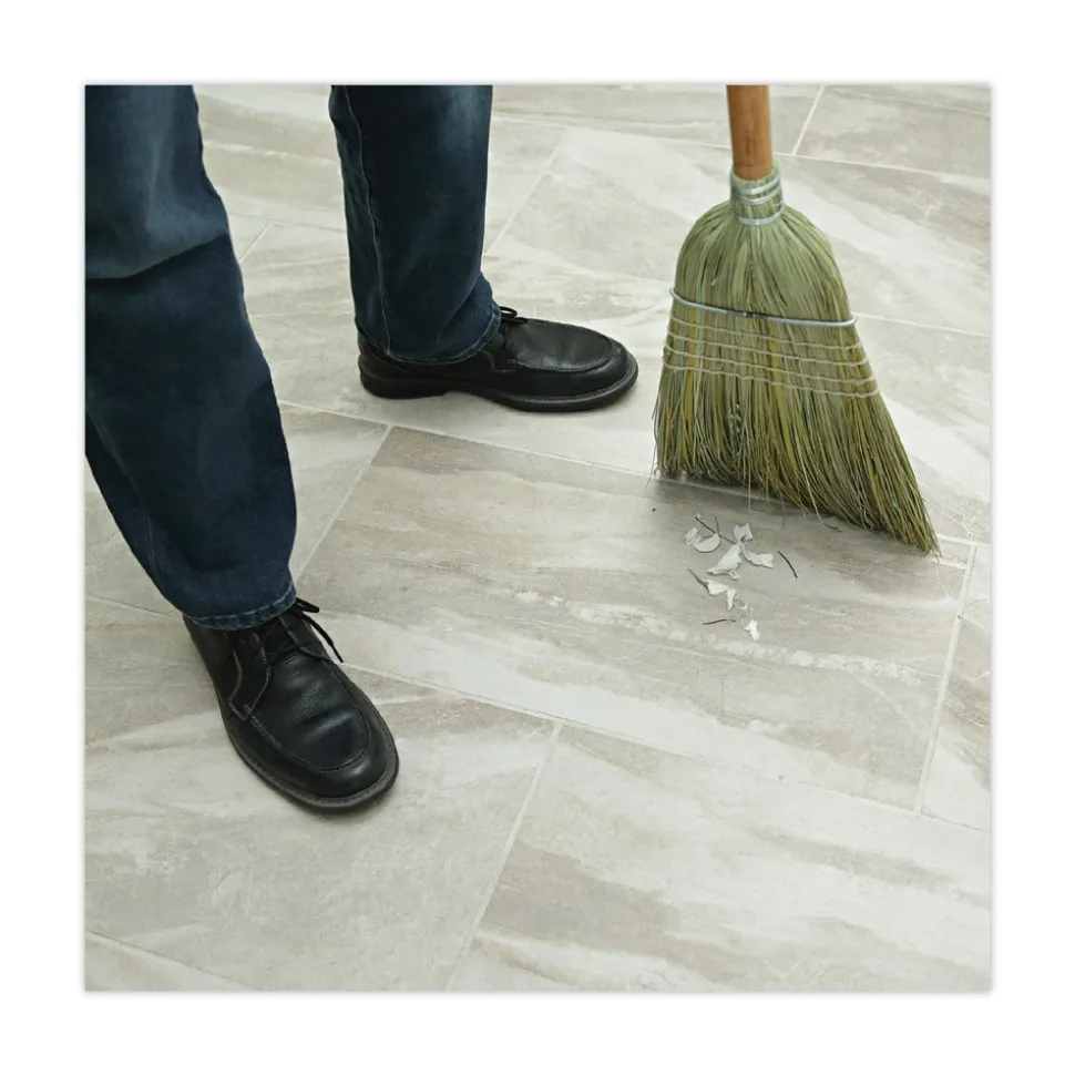 Boardwalk 56 in. Warehouse Broom with Yucca/Corn Fiber Bristles - Natural