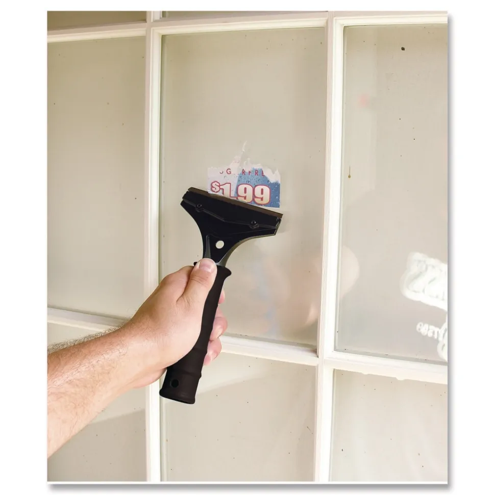 Boardwalk 8-in Window/Floor Scraper, 4-in Blade