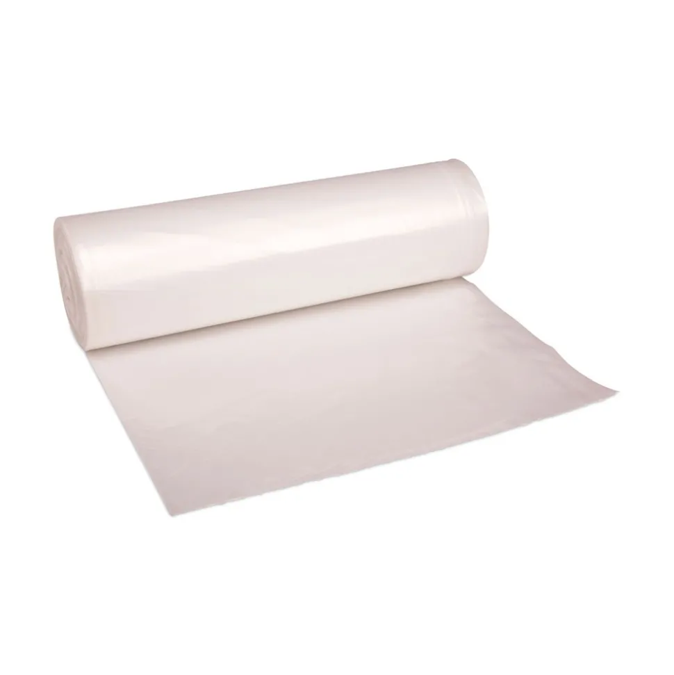 Boardwalk 38 in. x 58 in. 60 gal. 14 mic High-Density Can Liners - Natural (200/Carton)