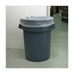 Boardwalk 38 in. x 58 in. 60 gal. 14 mic High-Density Can Liners - Natural (200/Carton)
