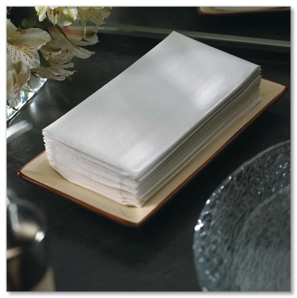 Boardwalk 12 in. x 17 in. 2-Ply Linen-Cloth Towel Napkins (500/Carton)