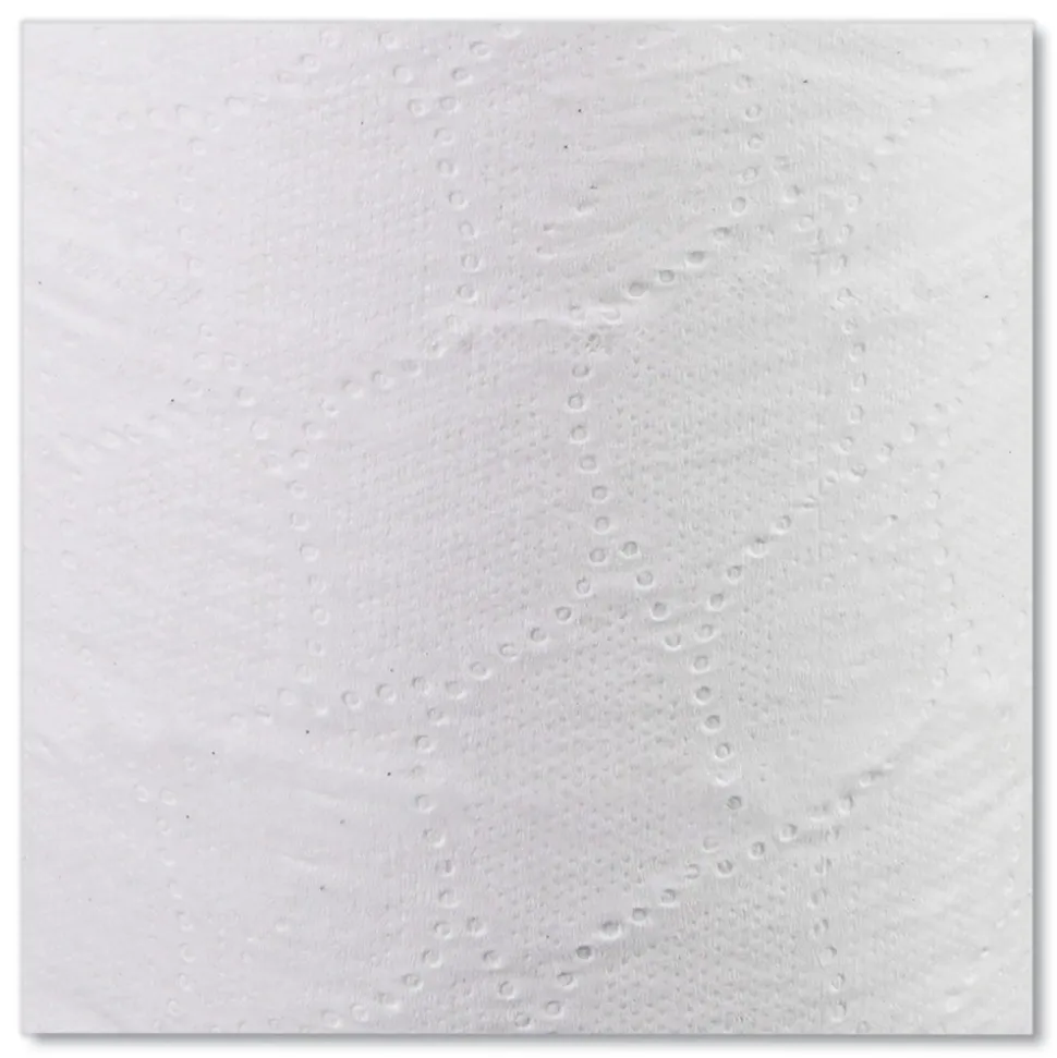 Boardwalk 4.5 in. x 4.5 in. 2-Ply Septic Safe Toilet Tissue - White (96/Carton)