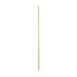 Boardwalk 0.94 in. x 60 in. Threaded End Lacquered Wood Broom Handle - Natural