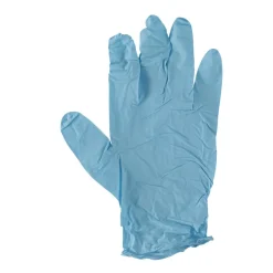 Boardwalk 5 mil 9.5 in. Long Powder-Free Disposable Examination Nitrile Gloves - Medium, Blue (100/Box, 10 Boxes/Carton)