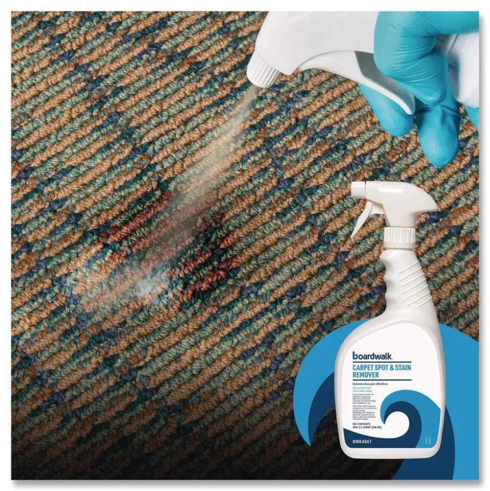 Boardwalk 32 oz Carpet Spot and Stain Remover - Country Fresh Scent (12/Carton)