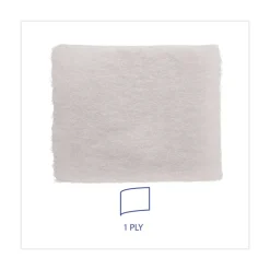 Boardwalk 2 Rolls/Carton, 250 Sheets/Roll TrapEze 5 in. x 125 ft. Disposable Dusting Sheets - White