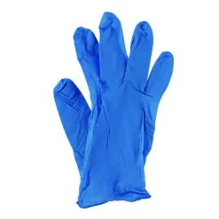 Boardwalk 395 Series 5 mil Thick 9.5 in. Long Powder-Free Disposable General-Purpose Nitrile Gloves - Large, Blue (1000/Carton)